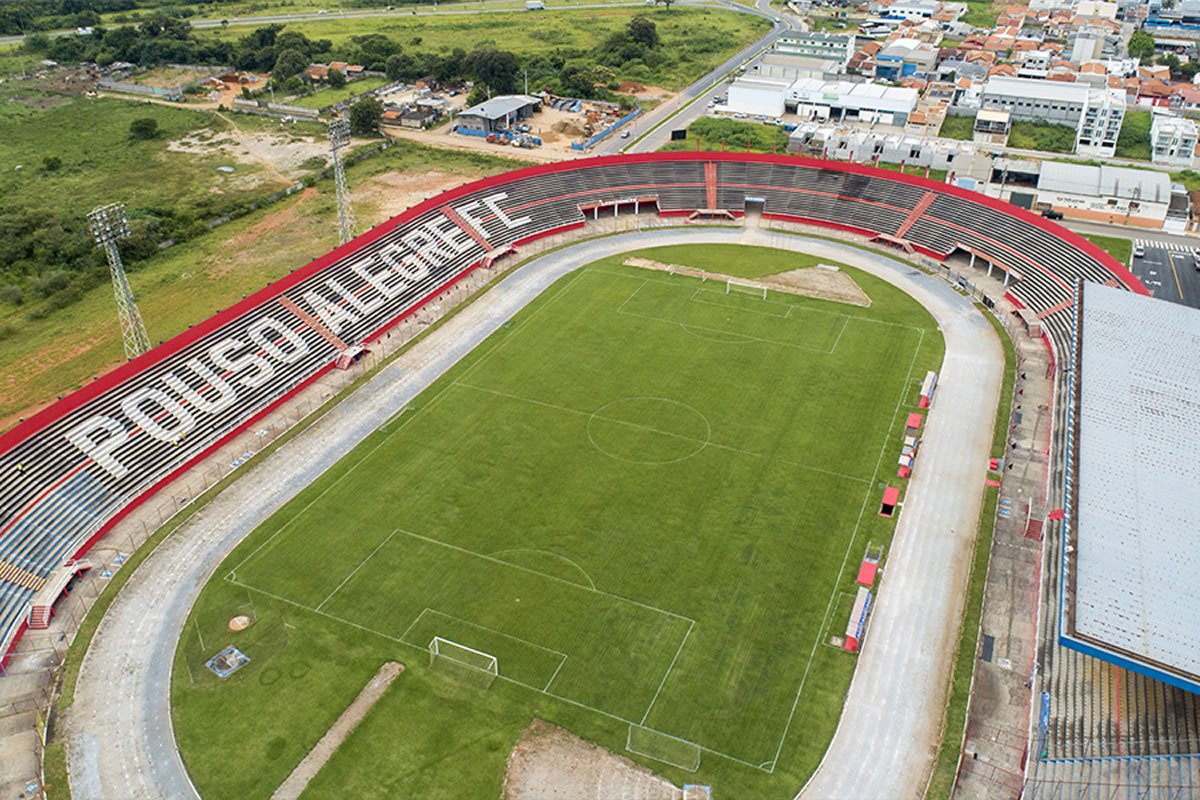 Estádio do Mandu recebe pintura nova e ganha as cores do PAFC Estádio do Mandu recebe pintura nova e ganha as cores do PAFC