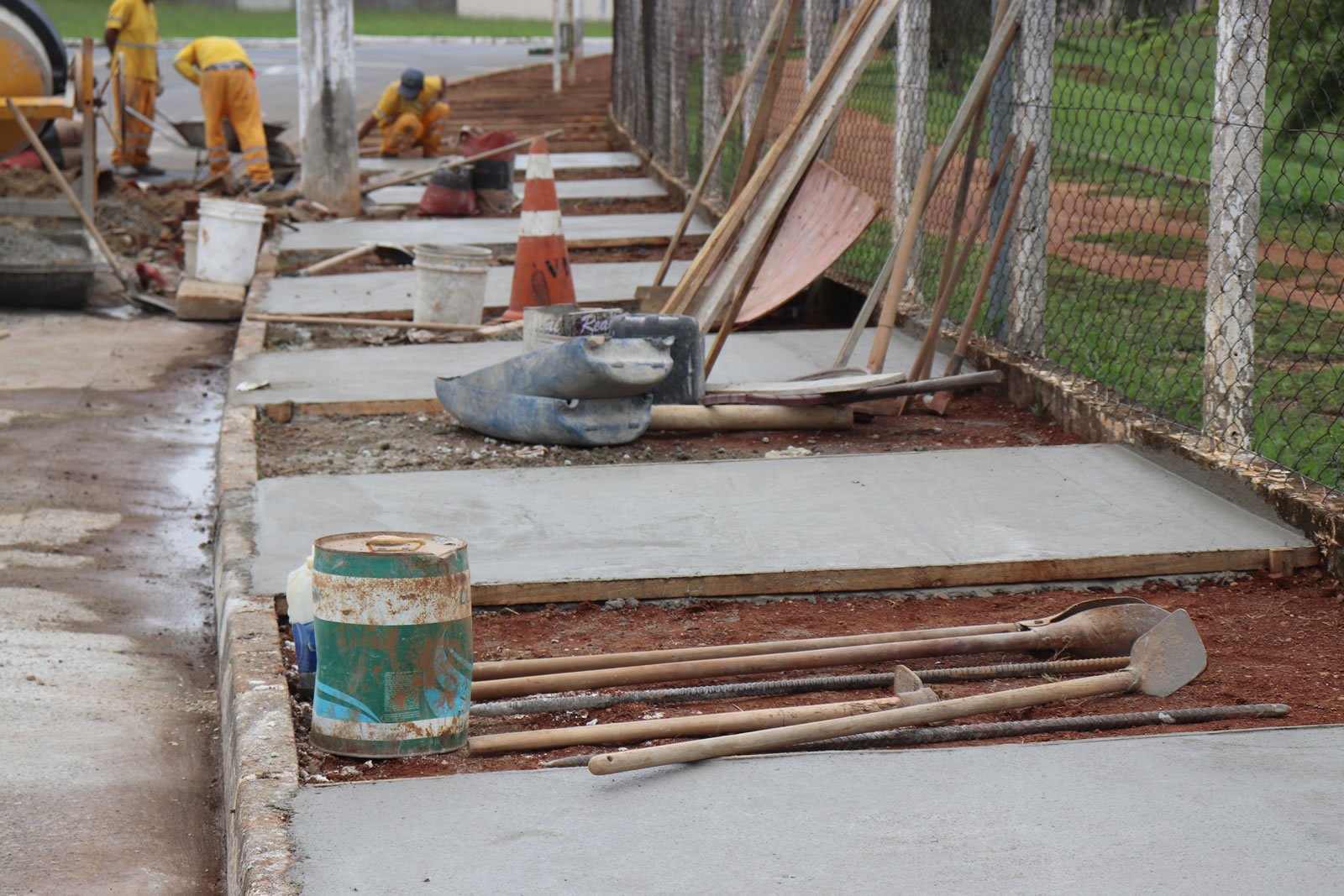 Pouso Alegre: parque do Fórum recebe novo passeio Pouso Alegre: parque do fórum recebe novo passeio