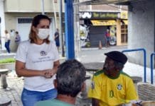 Em Pouso Alegre, agentes de saúde saem às ruas para orientar população sobre medidas de proteção ao Coronavírus Em Pouso Alegre, agentes de saúde saem às ruas para orientar população sobre medidas de proteção ao Coronavírus
