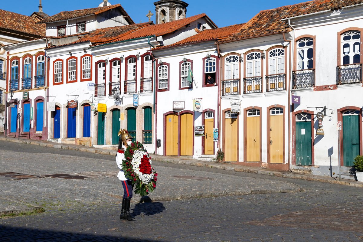 Ouro Preto tem ato simbólico em homenagem ao Dia da Inconfidência