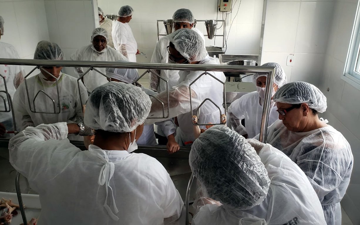 Produtores de frango caipira de Uberaba se preparam para receber selo do Certifica Minas
