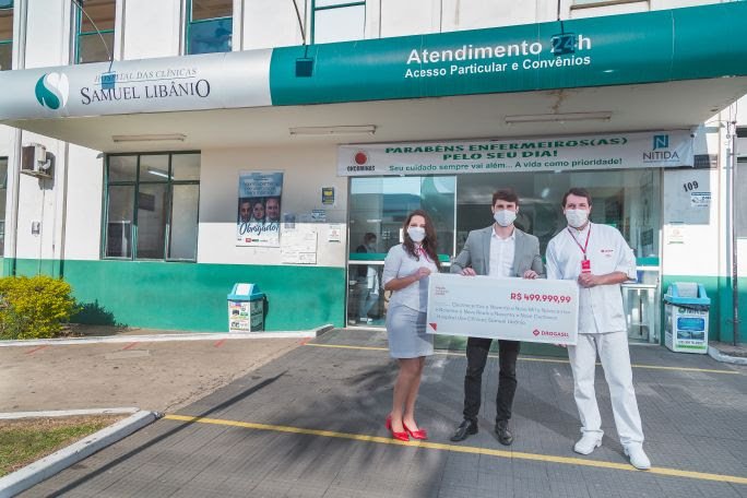 RaiaDrogasil realiza doação de R$500 mil ao Hospital das Clínicas Samuel Libânio